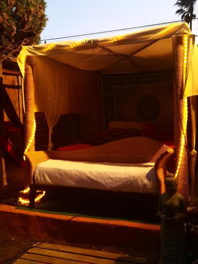 Flor De Loto Romantic Woodhouse Casita Camping Aguatona Eksteriør bilde