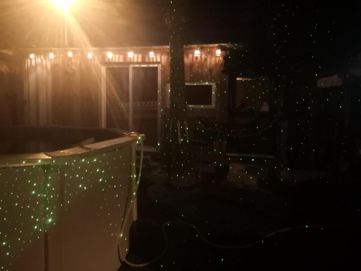Flor De Loto Romantic Woodhouse Casita Camping Aguatona Eksteriør bilde